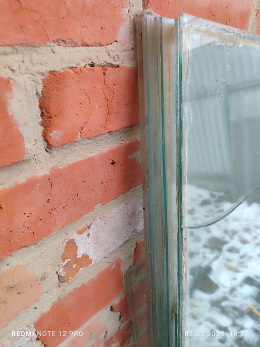 Продам скло з дерев'яних вікон