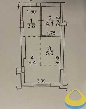 1-room apartment apartment by the address st. Protsenko (area 23 m²) - Atlanta.ua - photo 2