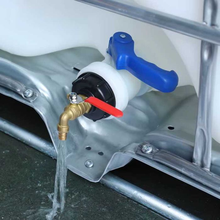 Torneira para bidão garrafão cuba agua com tampa rolha NOVO