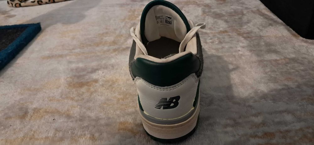 New Balance 550 verdes e brancas