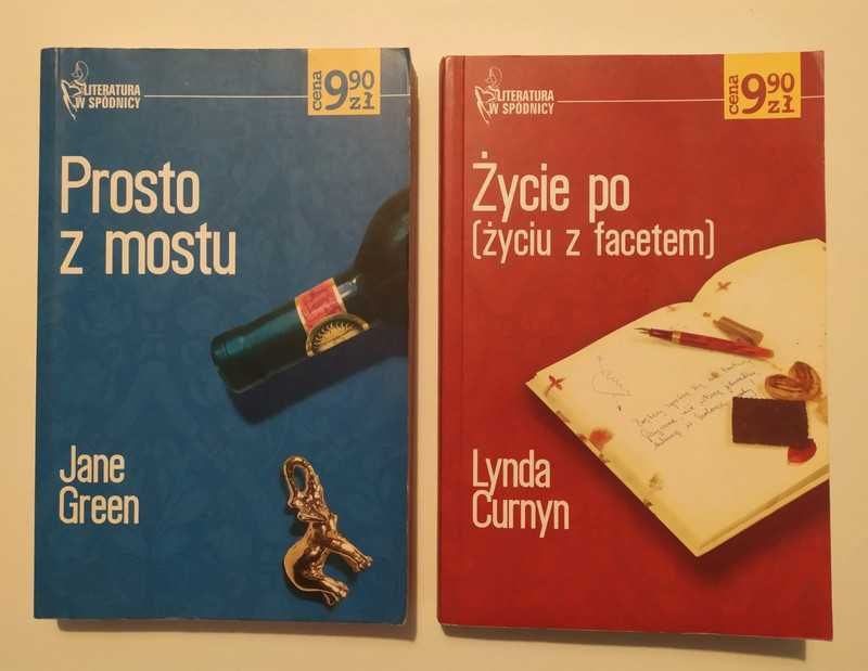 Prosto z mostu - Jane Green & Życie po (życiu z facetem) - Lynda Curny | zestaw 2 książek