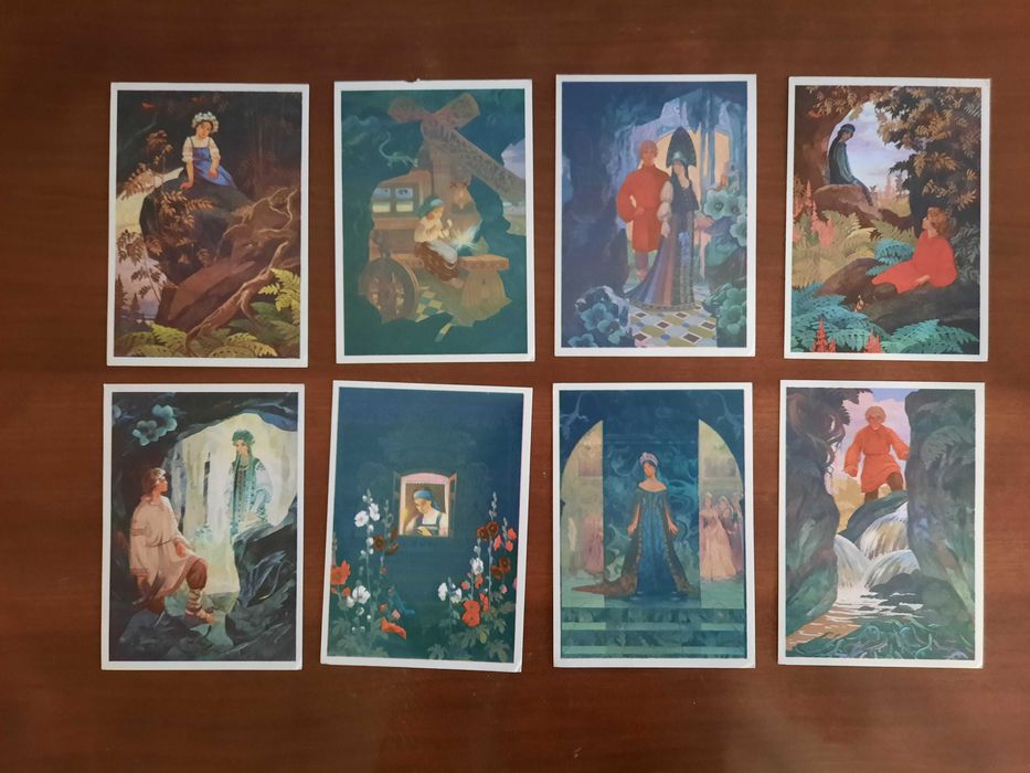 Открытки времен ссср сказки детские