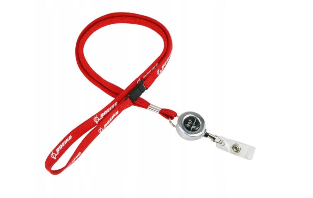 BOEING 787 Dreamliner - Smycz smyczka pilota na identyfikator