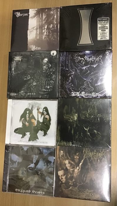 Bathory, Belphegor, Burzum, Darkthrone, Immortal, Old, Emperor