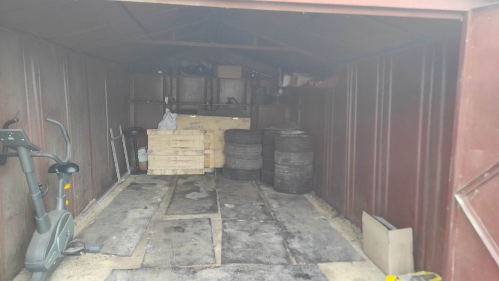 Гараж металевий каркас