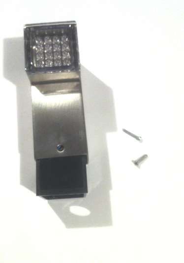 Candeeiro / Aplique Exterior LED INOX (NOVO em caixa original)