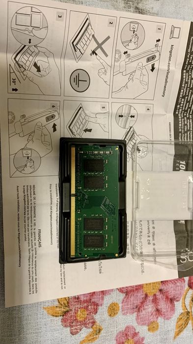 Оперативна пам'ять Kingston 8 GB SO-DIMM DDR4