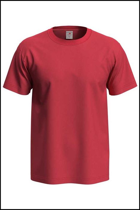 T-shirt męski STEDMAN Comfort M bez szwów bawełna szary Promocja -30%