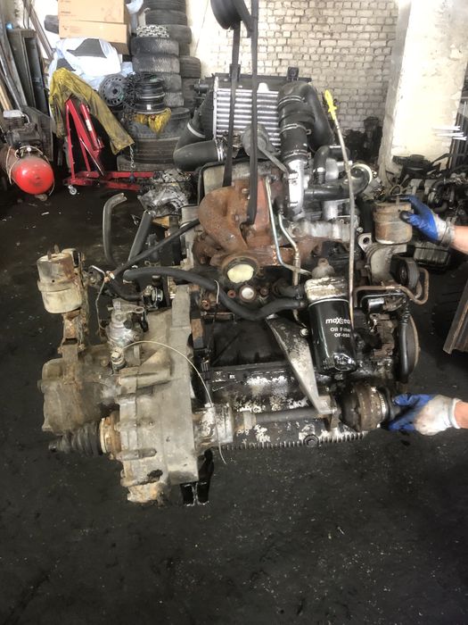 Двигун мотор T4 2.5 tdi 75kw Volkswagen фольксваген т4 75 кіловат