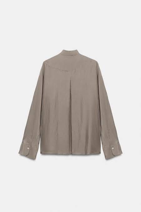 Блуза зі 100% шовку Zara