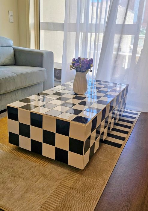 Mesa azulejo  feita por medida