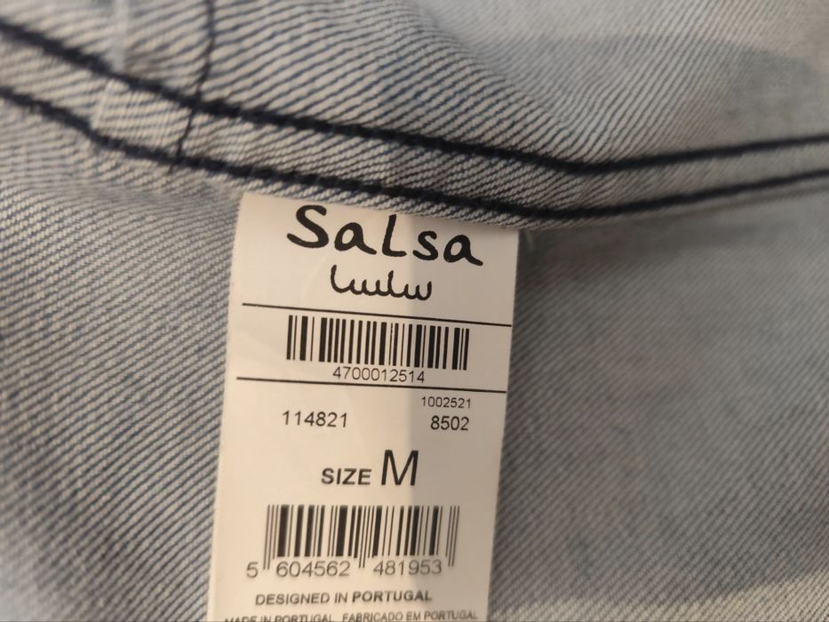 Casaco de ganga Salsa