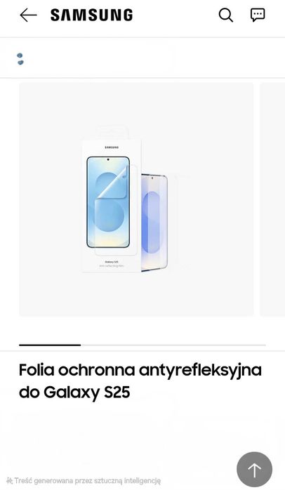 Folia ochronna antyrefleksyjna do Galaxy S25