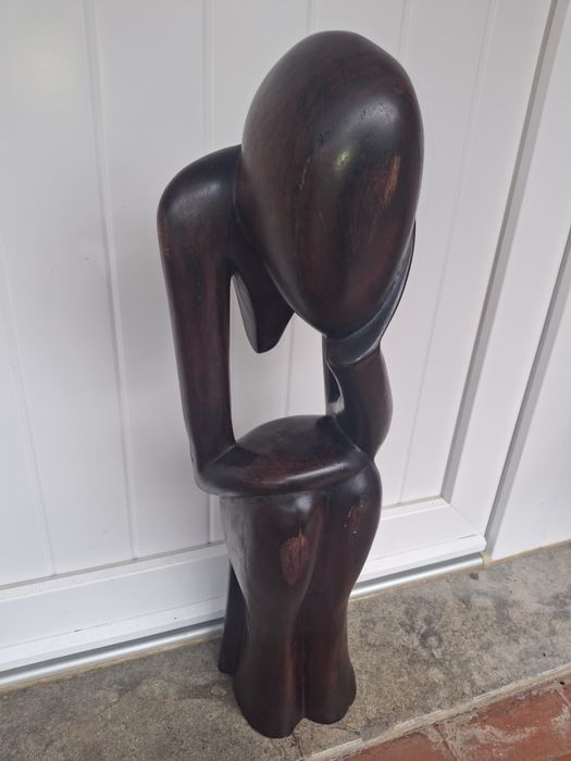 Estátua em Madeira Moçambique