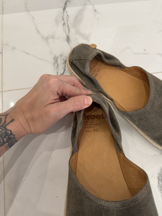 балетки Koel, 40р (26см/9см). Barefoot, анатомічні. Шкіряні, у гарному стані.
