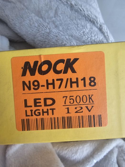 Żarówki samochodowe LED Nock 6500K Canbus H7 H11 HB4 Nowe