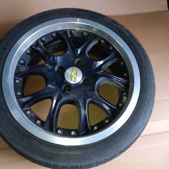 Felgi aluminiowe 4x100 AEZ Germany 16” + opony Zeetex 195/45R16