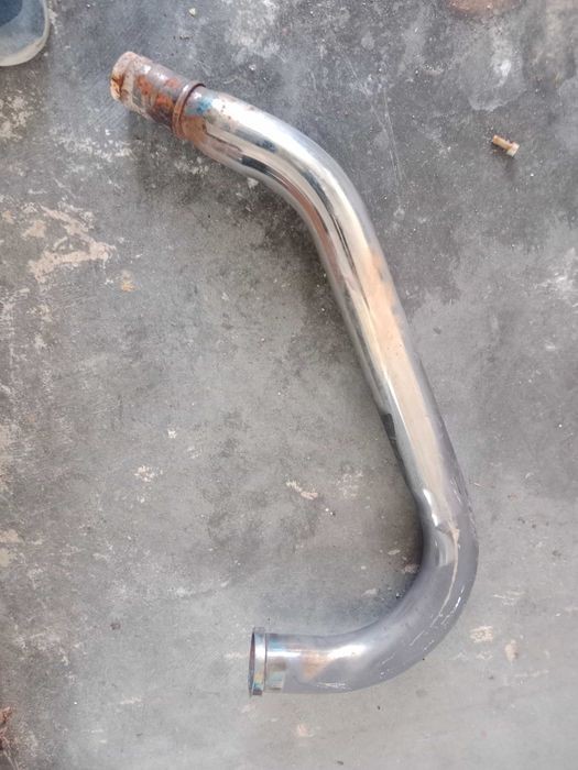 suzuki ls 650 ls650 savage kolanko wydechowe kolektor wydechowy rura