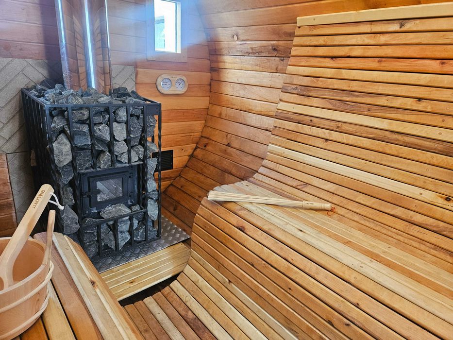 Sauna 6 os. 4mx2,1m