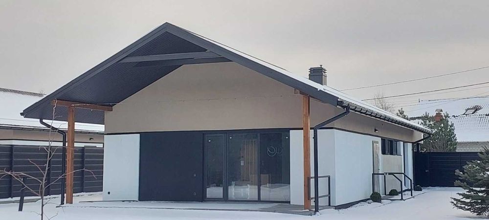 Нові Петрівці, дуже стильний сучасний будинок 100 кв.м