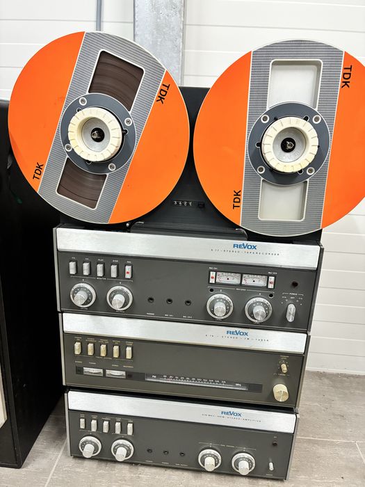 Zestaw Revox A76 A77 tuner plus kolumny