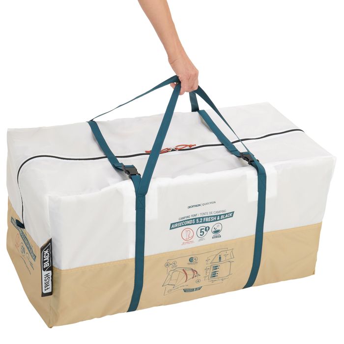 Tenda de Campismo Insuflável Air Seconds 5.2 Fresh & Black, 5