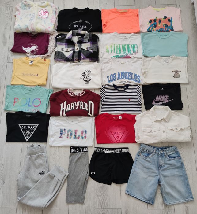 Пакет фірмового одягу Guess, Polo, Zara, H&M 8-10р