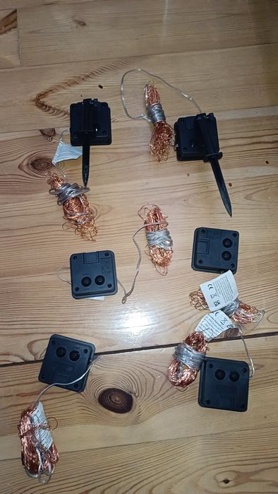 Nowe 2+1gratis  Lampki solarne drucik diody wąż