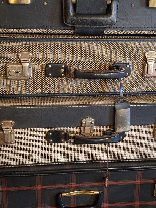 Malas de viagem antigas Vintage