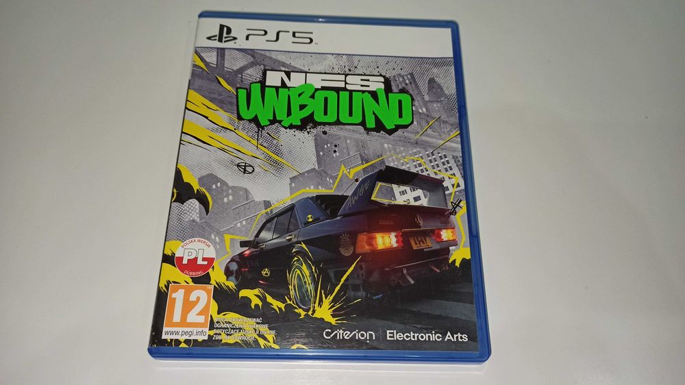 ps5 NEED FOR SPEED UNBOUND PL mówią po polsku wyścigi