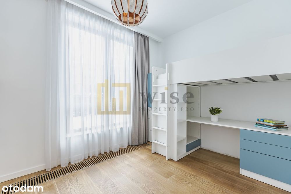 Luksusowe mieszkanie 114,28 m2, 2 ogródki, Wilanów