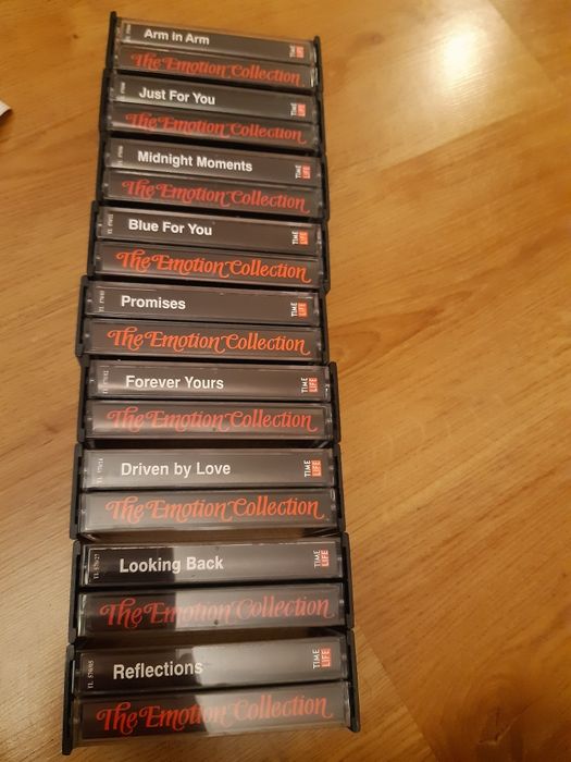 Kolekcja kaset magnetofonowych 20 szt The Emotion Collection
