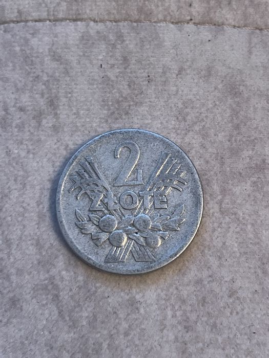 Moneta 2 złote jagody okres PRL