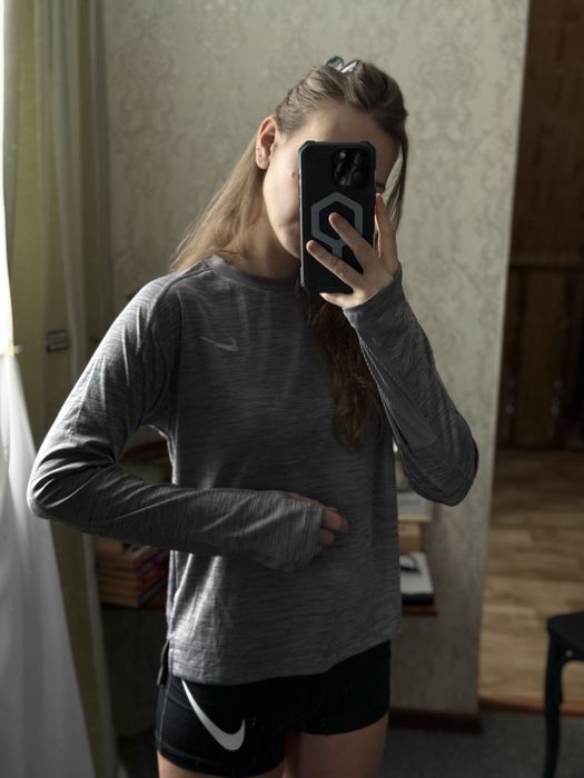 Лонг кофта Nike running dri-fit