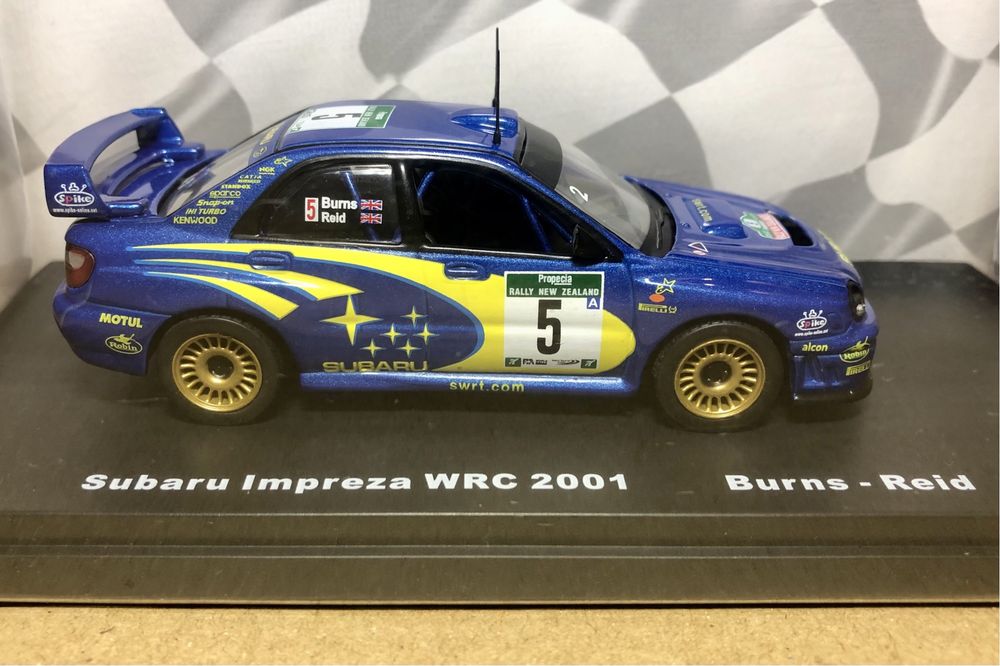 Miniaturas de carros de rali rally wrc