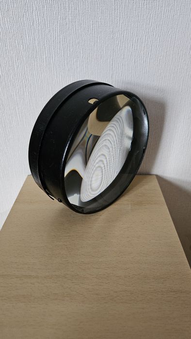 Kondensator do powiększalnika Krokus 3 .  Szkło powiększające soczewka