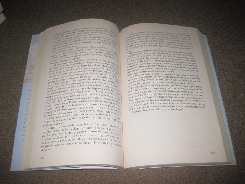 Livro "Um Homem Com Sorte" de Nicholas Sparks