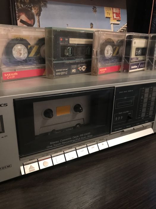 Technics дека вінтаж+5 касет