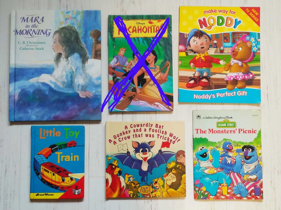 П'ять дитячих книжок. Англійська мова.