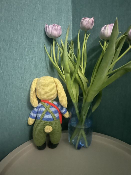 Амигуруми зайка ручная работа