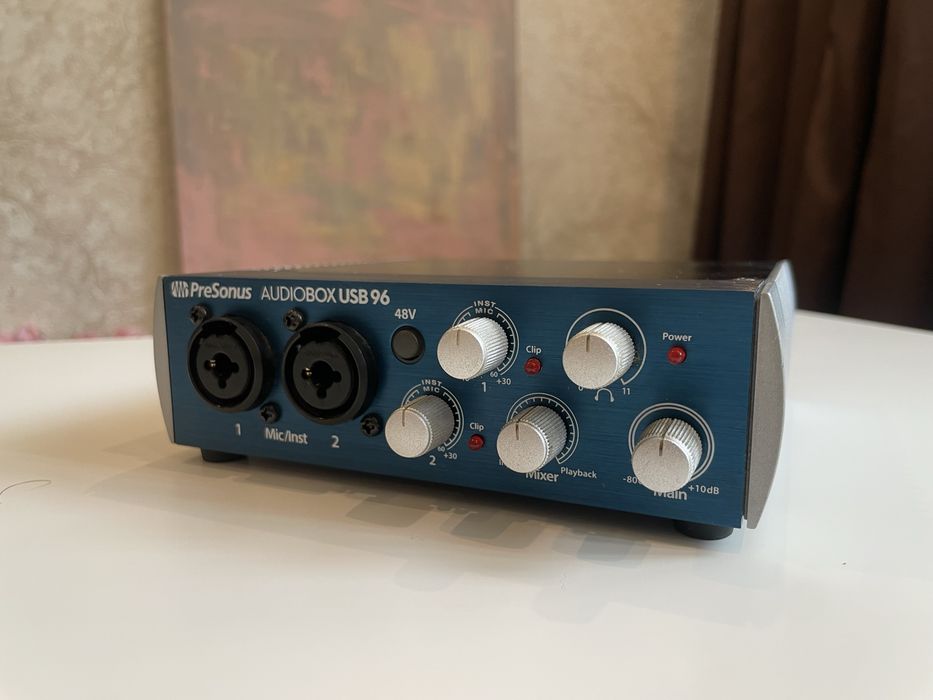 Звукова карта PreSonus AudioBox USB 96 (Аудіоінтерфейс)