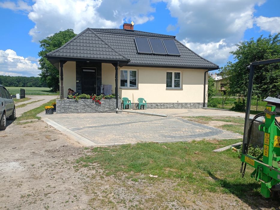 Układanie kostki brukowej