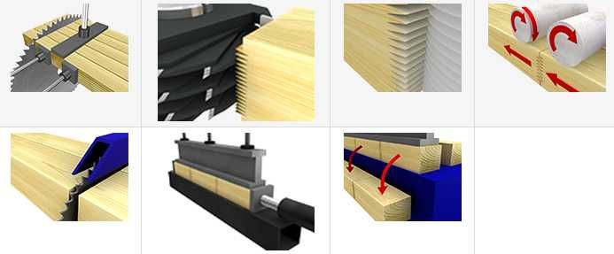 Автоматична лінія зрощення LITON MHS 1560A*600II