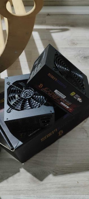 Блок живлення для майнінгу Ethereum Mining Power Supply 1600 W