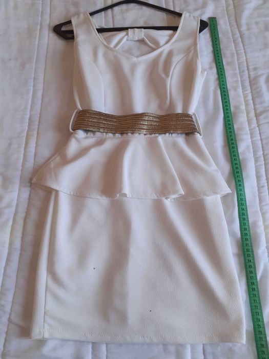 Vestido branco pelpum