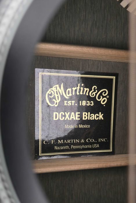 Martin DCXAE Black Gitara Elektroakustyczna