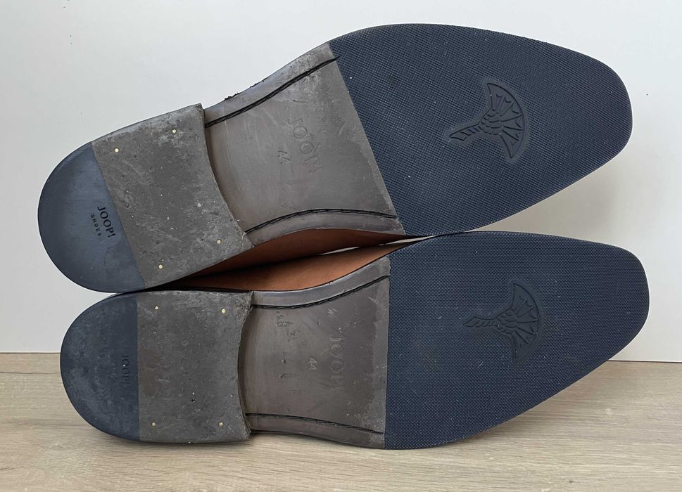 Joop buty męskie półbuty, skóra, brązowe roz. 44