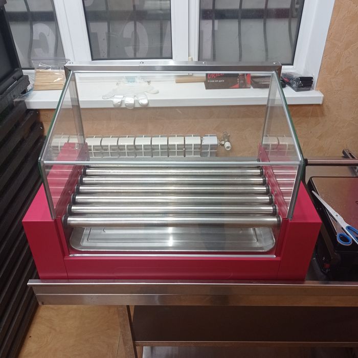 Гриль роликовый с защитным экраном AIRHOT RG-9S