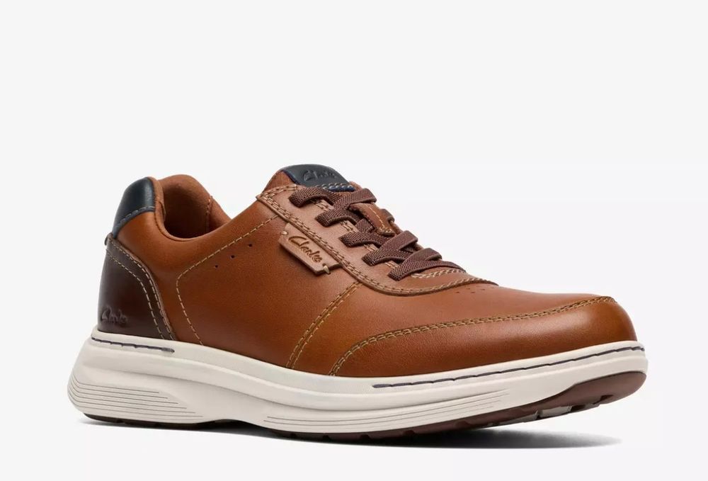 Оригінал, привезені з Англії, Clarks Craftwell Lace, 11 розмір, наш розмір 45.5-46, натуральна шкіра, в магазиннах від 4500 грн
