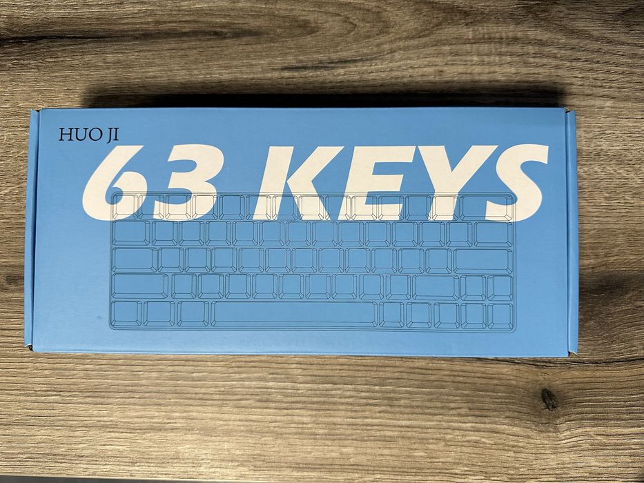 HUO JI CQ63 проводная/беспроводная Bluetooth механическая клавиатура